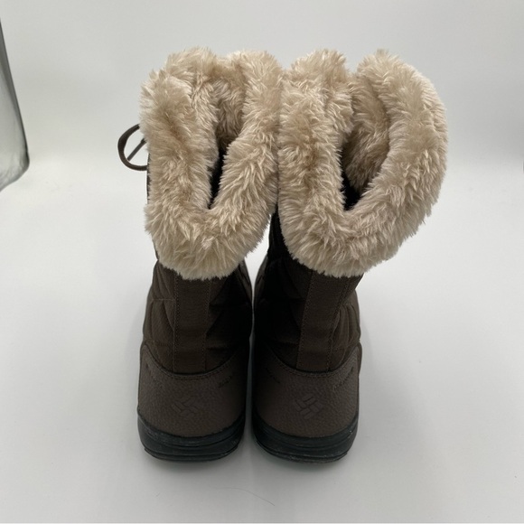 Columbia Ice Maiden II Faux Fur Lined Waterproof Winter Hiking Trail Boots 8 - Picture 6 of 10